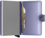 Miniwallet Metallic Lila