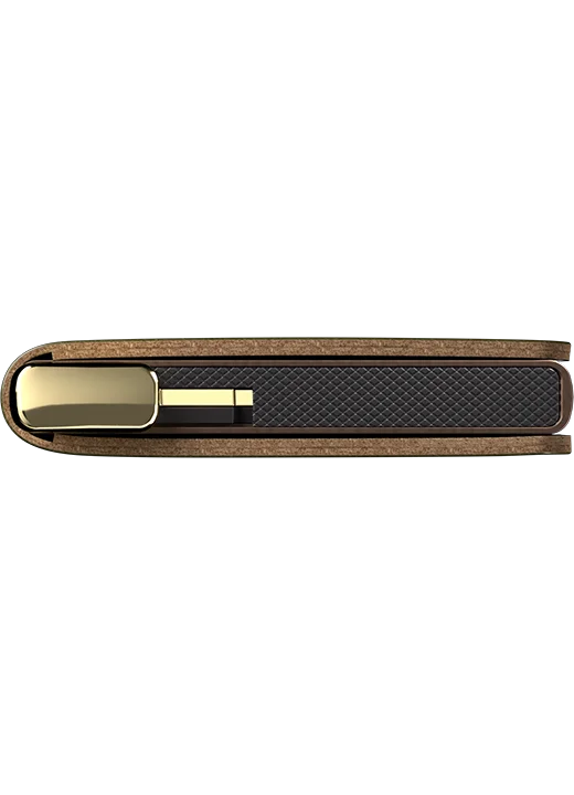 Premium Slimwallet Emboss Lines