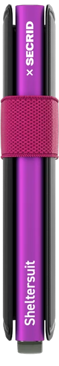 Bandwallet TPU Sheltersuit Black-Fuchsia