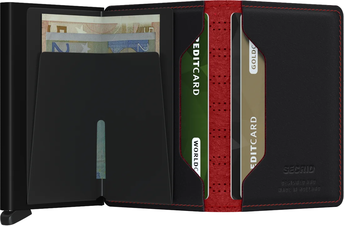 Slimwallet Fuel Black-Red