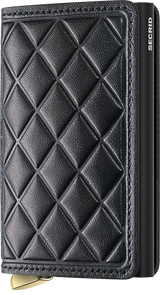 Premium Slimwallet Emboss Diamond Black +