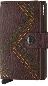 Miniwallet Stitch Linea Espresso