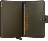Premium Miniwallet Embossed Lines Cedar +