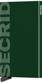 Cardprotector Laser Logo Green