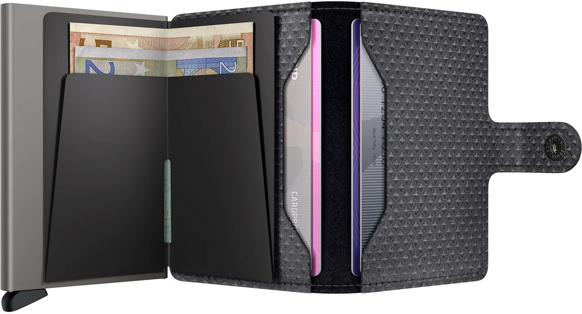 Miniwallet Pyramid Grey