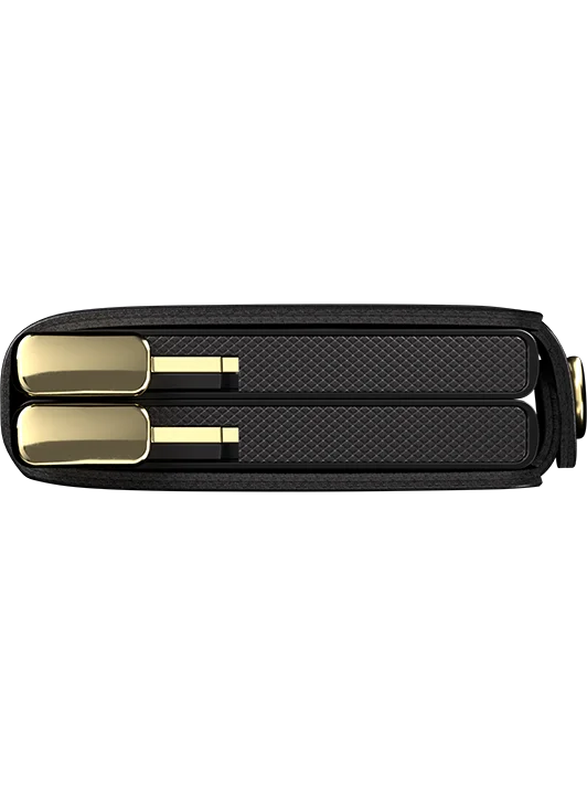 Premium Twinwallet Emboss Diamond Black +